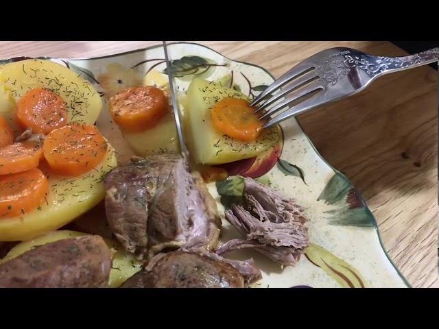 УТИНАЯ ГРУДКА с мёдом/ Как приготовить утку/ Moulinex Cook4me #интересно#еда#мультиварка
