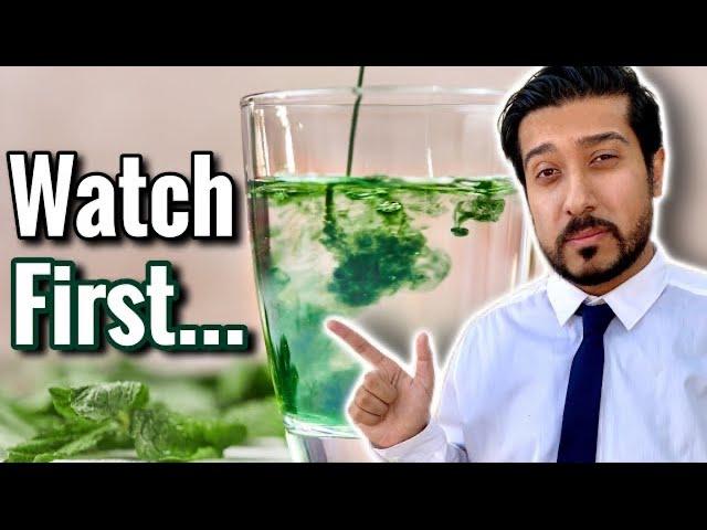 Drinking Chlorophyll Benefits | Bizarre Side Effect of Liquid Chlorophyll