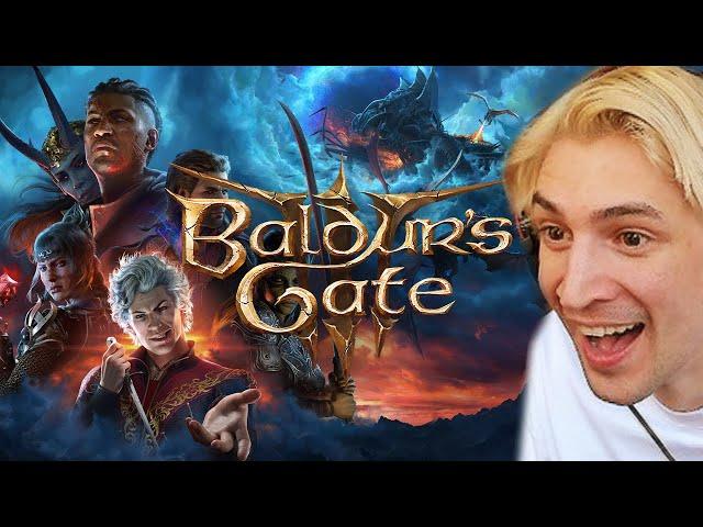 XQC PLAYS BALDUR'S GATE 3