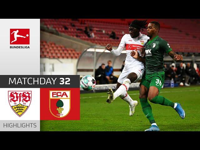 VfB Stuttgart - FC Augsburg | 2-1 | Highlights | Matchday 32 – Bundesliga 2020/21