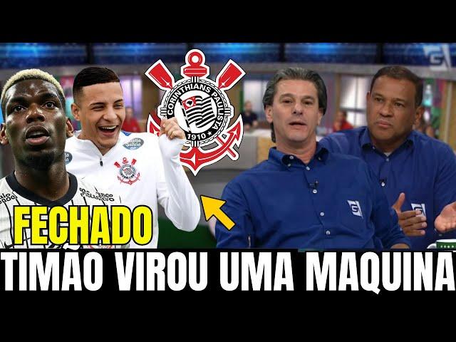 MESA REDONDA! SAIU INFORMAÇÕES SOBRE POGBA NO TIMÃO ESSA SEMANA / NOTICIAS DO CORINTHIANS HOJE