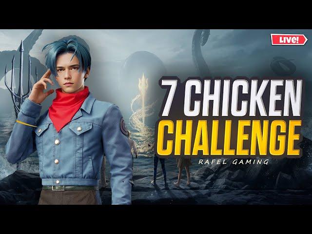 7 CHICKEN TRIAL FURY CHALLENGE | BGMI3.3 UPDATE w RAFEL GAMING #bgmi #shortsfeed #shorts