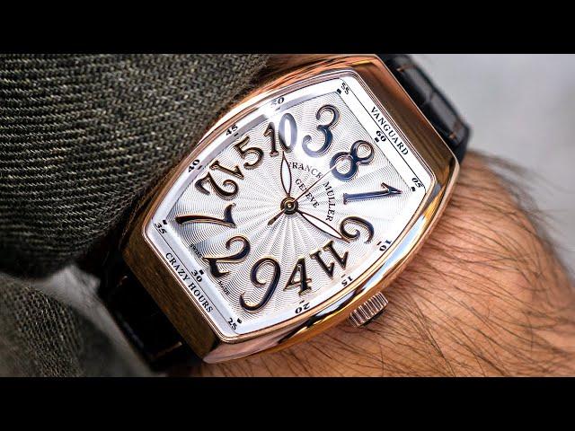 Franck Muller Vanguard - Hands on 5 watches including their famous Crazy Hour