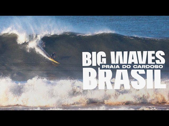 BIG WAVES BRASIL - Praia do Cardoso #surf #bigsurf #faroldesantamarta