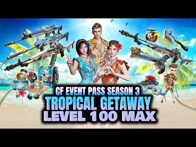 CrossFire West | Tropical getaway CF Event Pass S3 | LVL 100 MAX