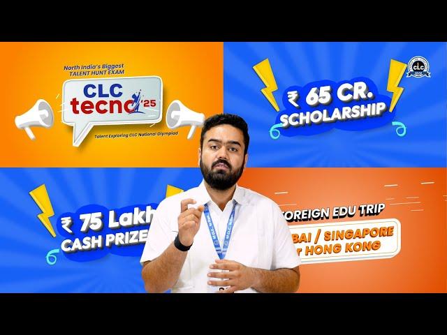 Explore the incredible opportunities with CLC TECNO'25...#clc #tecno #talent #exam #clcsikar #sikar