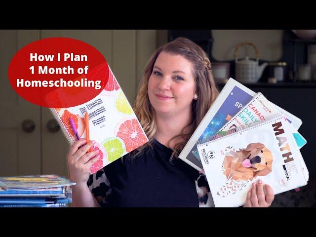 How I Plan 1 Month Of Homeschooling | Plan With Me | Raising A to Z