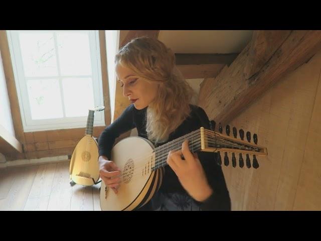 Ieva Baltmiskyte plays Mrs. Brigide Fleetwood's Pavan by J. Dowland on 7 course lute by Muzikkon