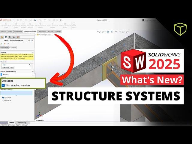 Favorites, Groove Beads, and More - What's New in SOLIDWORKS Structure Systems 2025