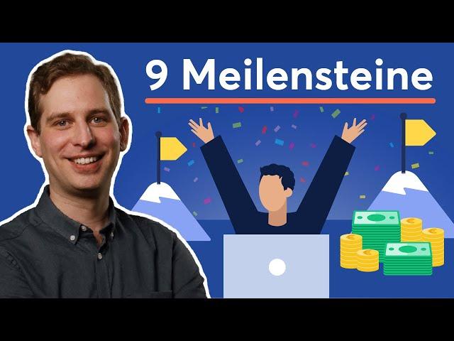 9 finanzielle Meilensteine, die du feiern solltest!