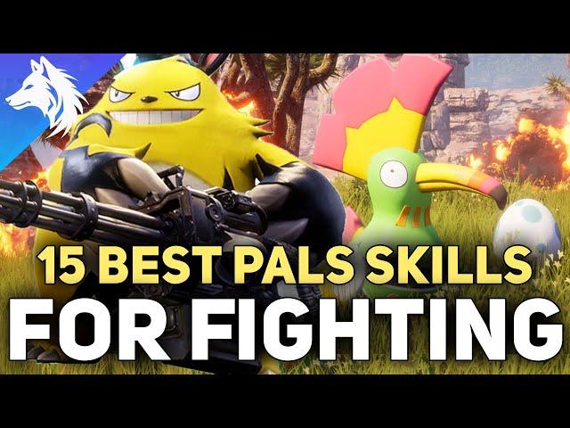 Palworld 15 STRONGEST Pal Skills In A FIGHT! Rockets, Guns, Grenades & MORE!