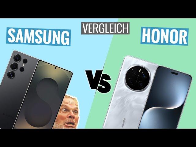 Samsung Galaxy S25 Ultra vs. Honor Magic 7 Pro | Comparison (German)