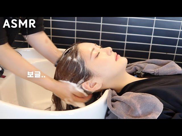 Luxury Hair Salon Hair Clinic ASMR: Hair Spa, Scalp Massage Real Sounds