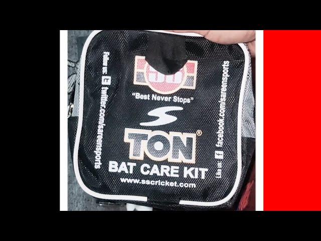 SS Ton Bat Care Kit unboxing (with some updates) #shorts #cricket #cricketbat