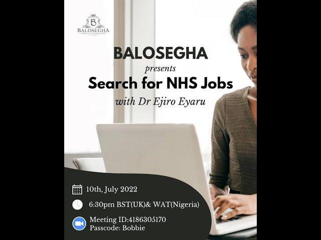 Search For NHS Jobs