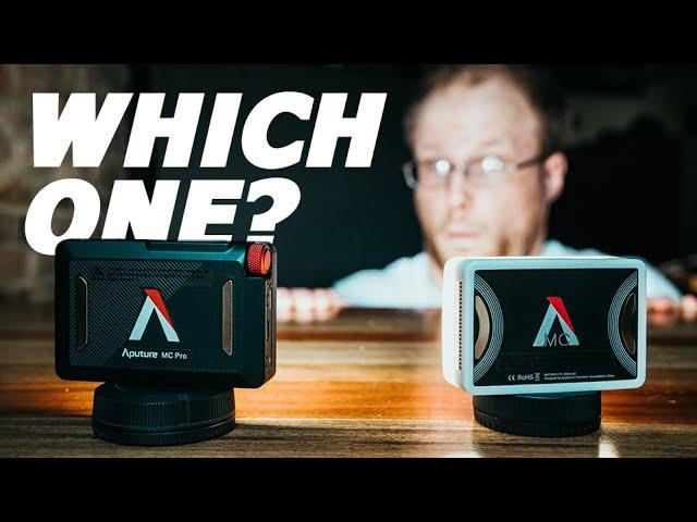 Aputure MC Pro VS MC | Which is right for you?