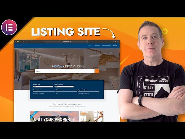 Create a Listing Website WordPress & JetEngine | Real Estate Website in WordPress Elementor