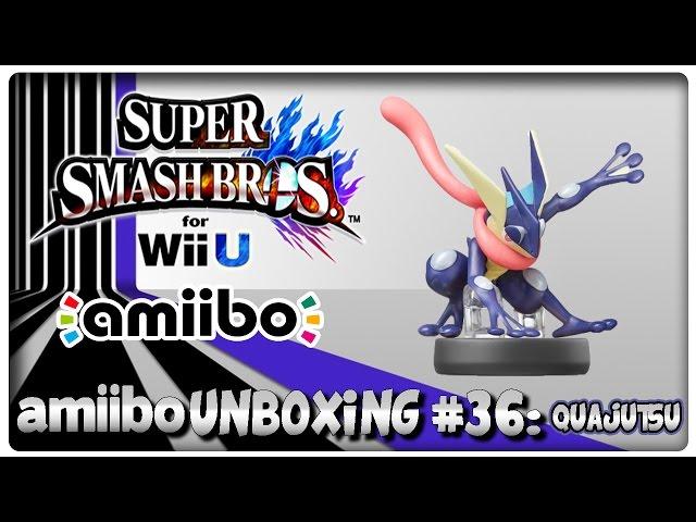 Amiibo Unboxing #36: Greninja + Super Smash Bros. U Features