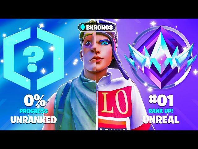 FASTEST Unranked to Unreal Speedrun (Fortnite Ranked)