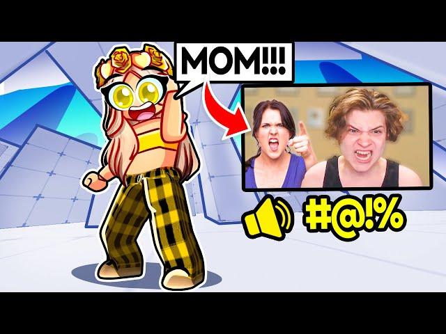 My LITTLE BROTHER Was STREAMING, So I Called OUR MOM.. (Roblox Rivals)