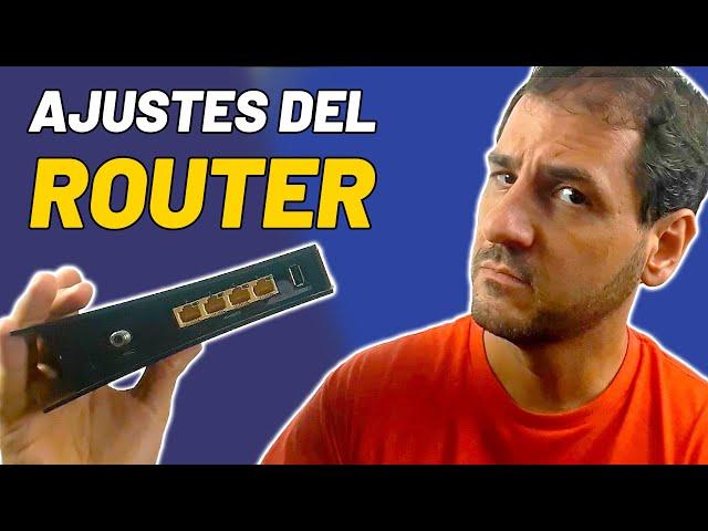 Configuraciones del Router que debes cambiar AHORA MISMO 