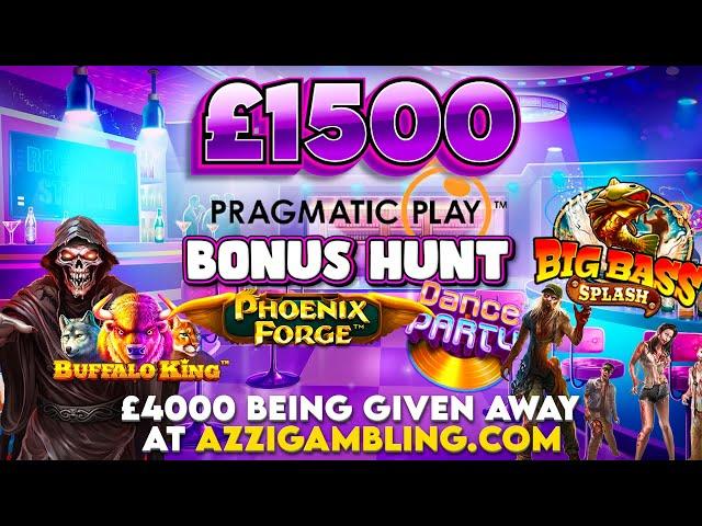 £1500 PRAGMATIC BONUS HUNT!!🫣