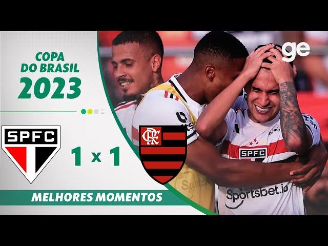 SÃO PAULO 1 X 1 FLAMENGO | MELHORES MOMENTOS | FINAL COPA DO BRASIL 2023 | ge.globo