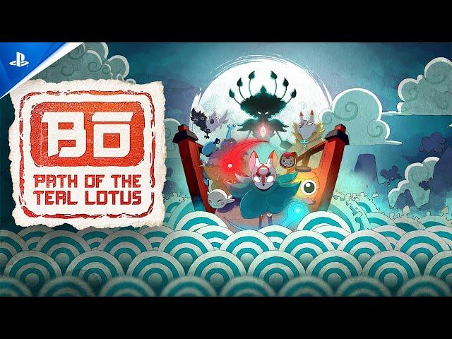 Bo: Path of the Teal Lotus - Release Date Announce Trailer | PS5 Games