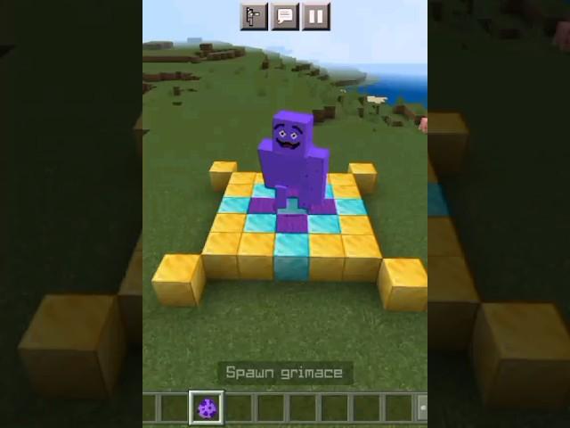 Grimace in minecraft