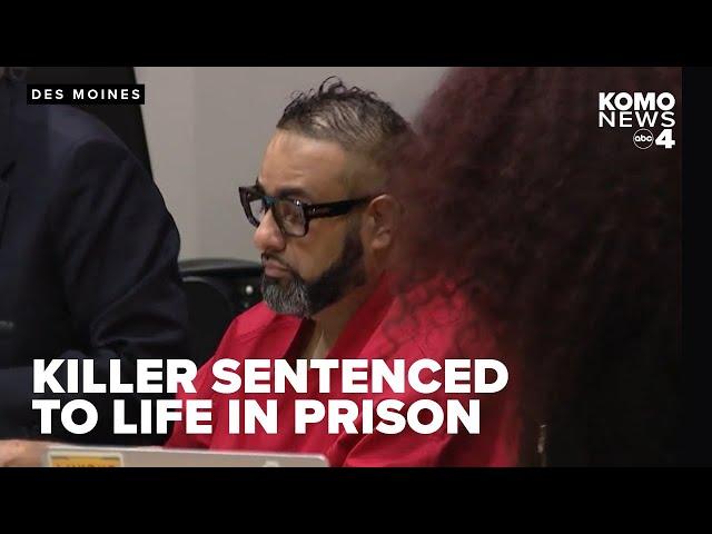 Convicted killer sentenced to life for 2021 triple murder outside Des Moines bar
