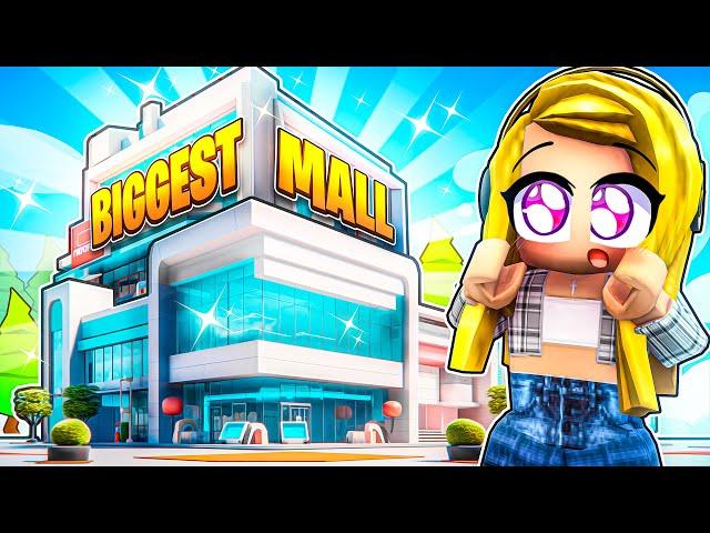 Building the Biggest Mall Ever!! Roblox Mall Tycoon!