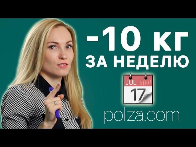 Как похудеть на 10 кг.  за неделю    Как быстро похудеть: способы и последствия. Александра Жицкая