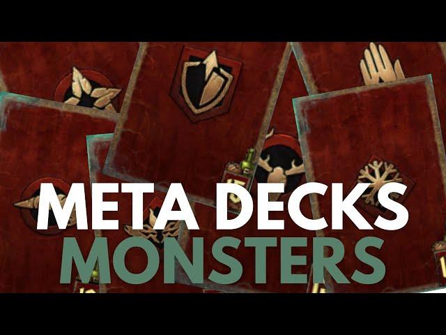 GWENT | July 2024 | META DECKS - Top 5 decks in July 2024 from Monsters