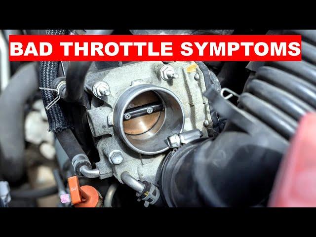 10 Signs of a bad throttle body
