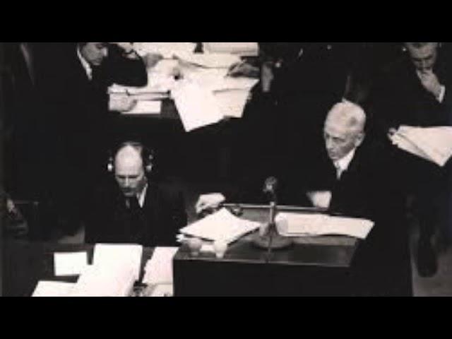 Nuremberg Trial Day 168 (1946) Friedrich Ahrens Testimony