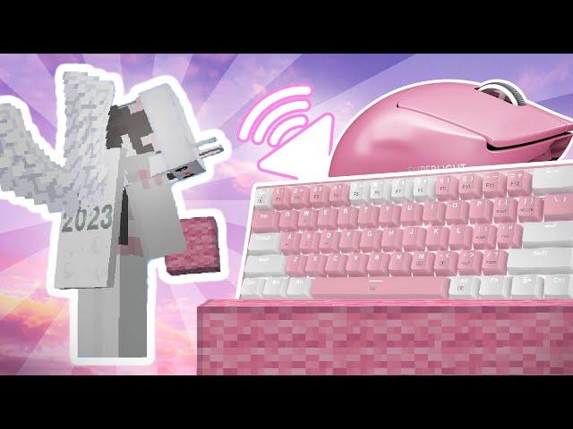 Keyboard + Mouse Sounds ASMR Bedwars (Fruitberry Bridging)