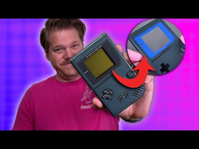 Rescuing this RARE Blue Game Boy