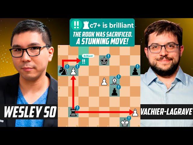 Wesley So *CRUSHED* Maxime Vachier-Lagrave with 2 Brilliant Moves - CCT 2020