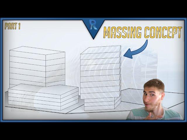How to Create Massing Concept Model | Revit