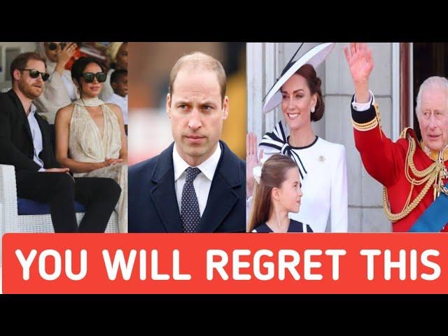 DUCHESS MEGHAN CRYPTIC MESSAGE TO PRINCE HARRY ON KING CHARLES/CHARLES&WILLIAM SHOULDNT BE IN H LIFE