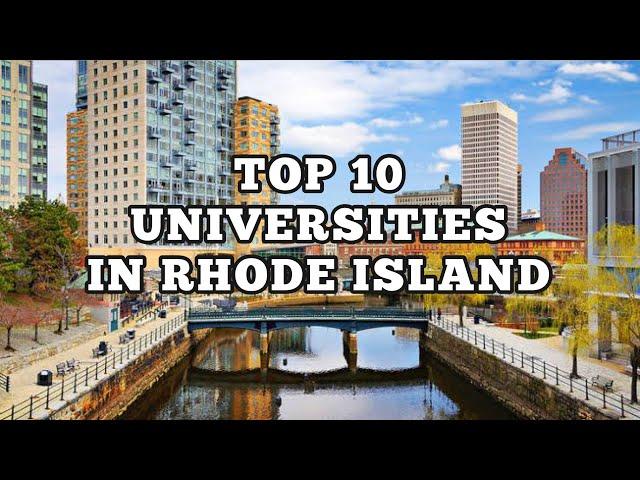 Where to study in RHODE ISLAND?! l CollegeInfo