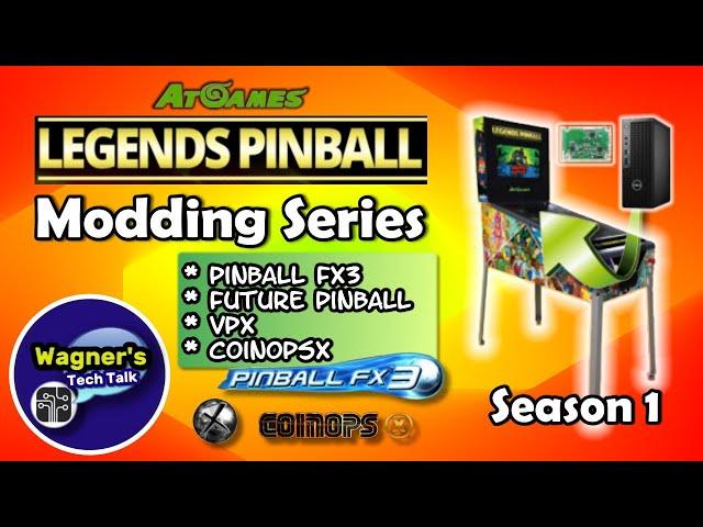 AtGames Legends Pinball Mod Series Season 1: Setup and Guide Overview