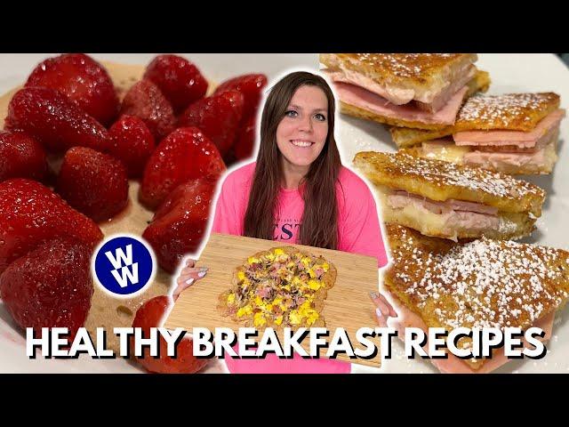 HEALTHY, QUICK & SIMPLE BREAKFAST RECIPES | WeightWatchers Recipes for Weight Loss