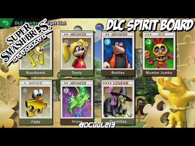 All Banjo-Kazooie Spirit Board Battles - Super Smash Bros Ultimate DLC Gameplay