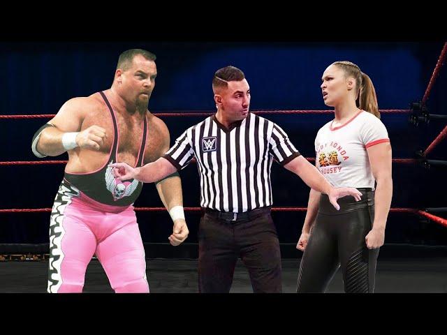 Ronda Rousey vs. Jim The Anvil Neidhart