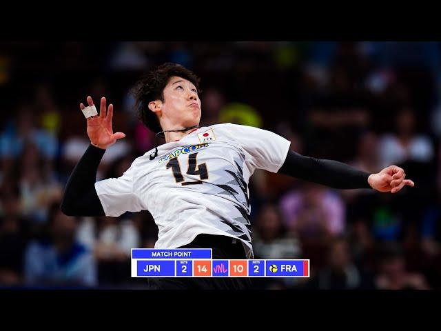 YUKI ISHIKAWA DOMINATED Against France in Men's VNL 2024 !!!