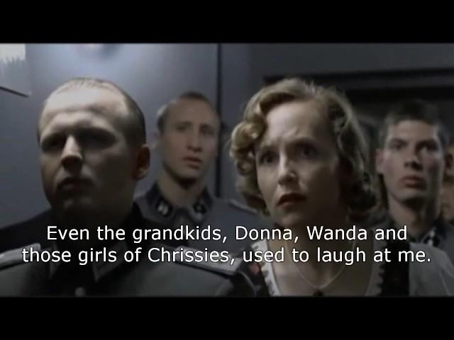 Hitler discovers the Osmen girls went Xmas shopping without him