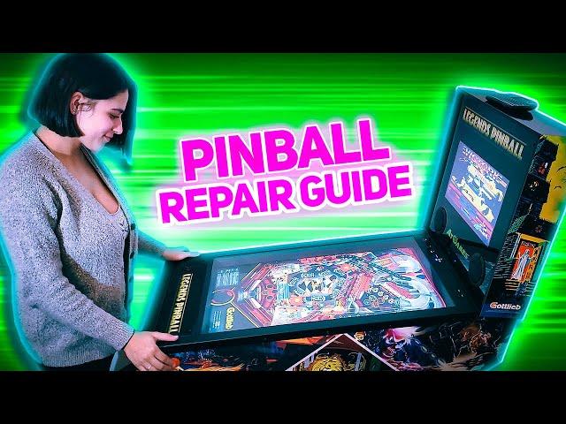 Legends Pinball troubleshoot repair service guide