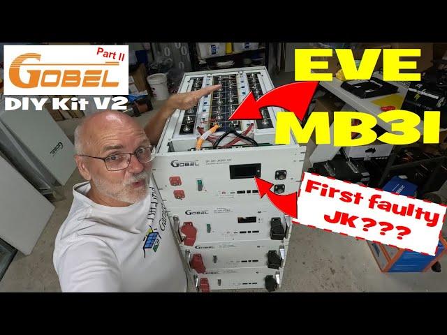 Installing EVE MB31 in the Gobel Power DIY Kit V2. But it does not turn on...