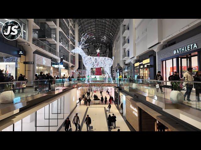 Eaton Centre Before Christmas | Toronto's Most Famous Mall Walk (2024)